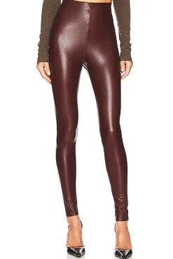 Perfect Control Faux Leather Legging