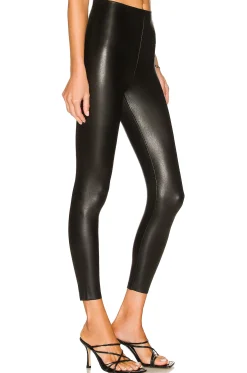 Petite Faux Leather Leggings