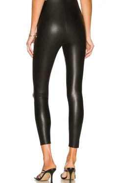 Petite Faux Leather Leggings