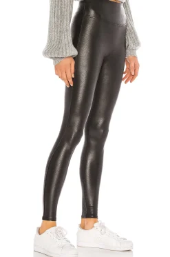 Petite Faux Leather Legging