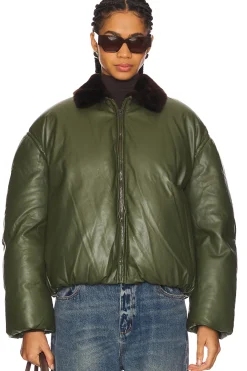 Philly Leather Puffer