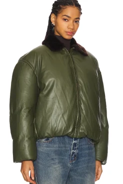 Philly Leather Puffer