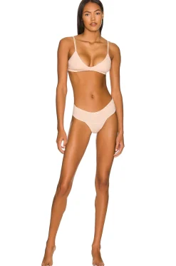 Pima Stretch Cotton V Bralette