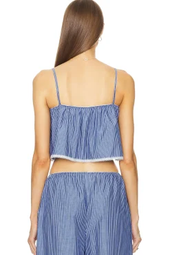 Pinstripe Poplin Camisole