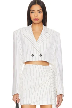 Pinstriped Blazer