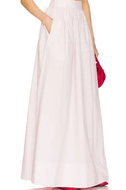 Poplin Maxi Skirt