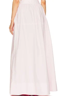 Poplin Maxi Skirt
