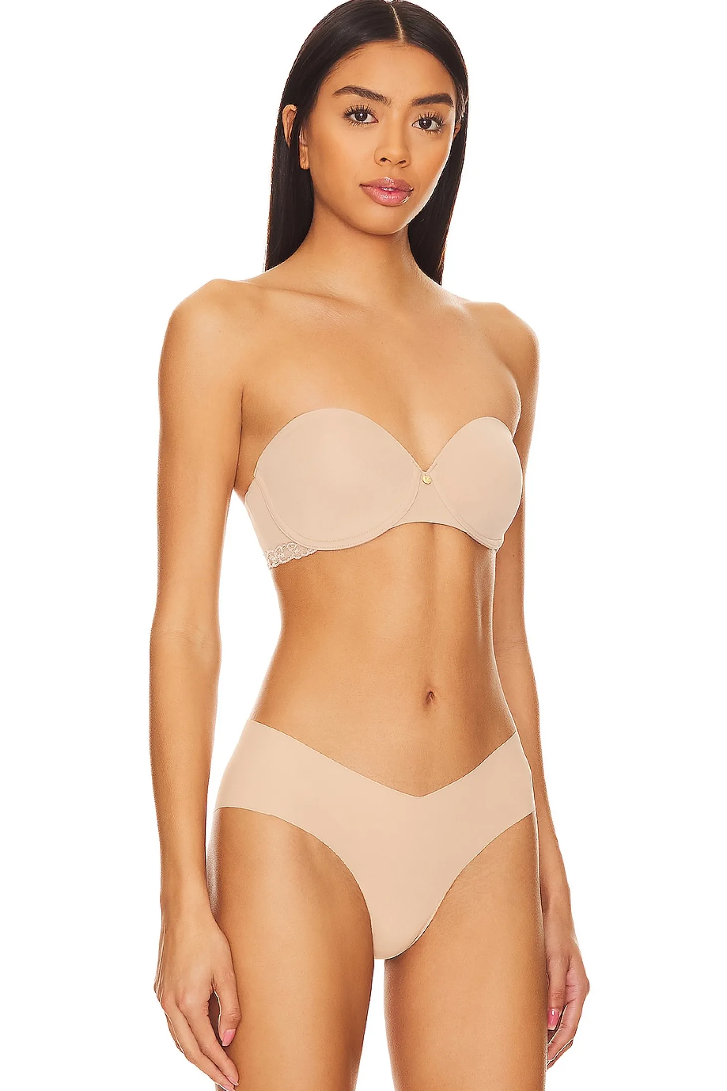 Pure Luxe Strapless Contour Underwire Bra