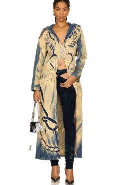 Racing Coat With Stars