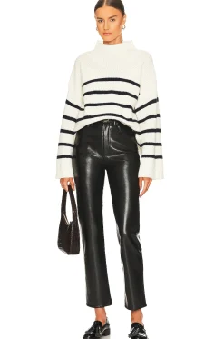 Recycled Leather Fitted 90's