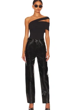 Recycled Leather 90's Pinch Waist