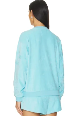 Recycled Velvet Crewneck