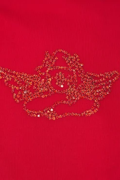 Red Roses, Red Roses Velour Sweatshirt