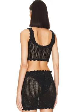 Renata Knit Shimmer Top