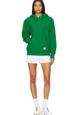 Reverse Weave Hooded Sweatshirt