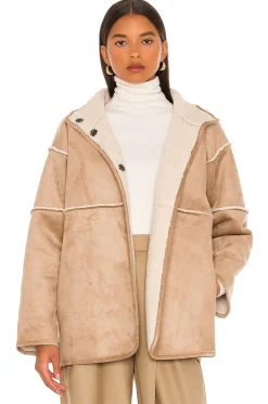 Reversible Albany Lux Sherpa Jacket