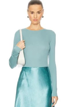 Rib Long Sleeve Crew