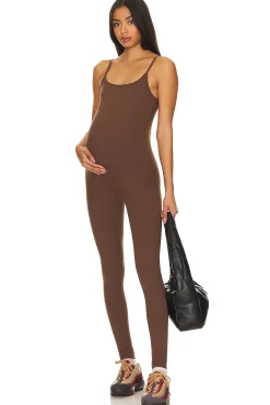 Rib Maternity Unitard