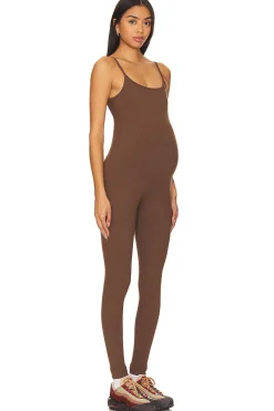 Rib Maternity Unitard