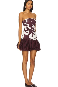 Roben Strapless Mini Dress