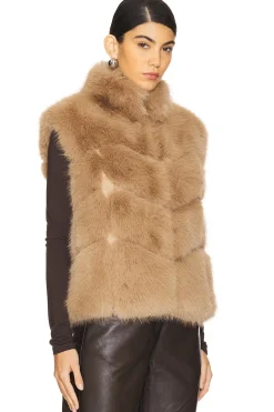 Rosario Faux Fur Vest