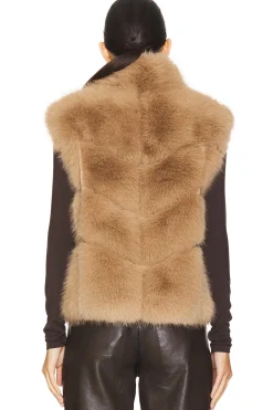 Rosario Faux Fur Vest