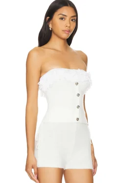 Rosie Ruffle Knit Tube Top