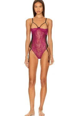 Roxy Peekaboo Garter Bodysuit