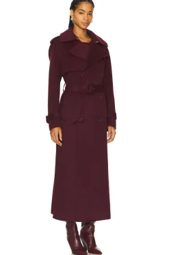 Rumi Belted Long Coat