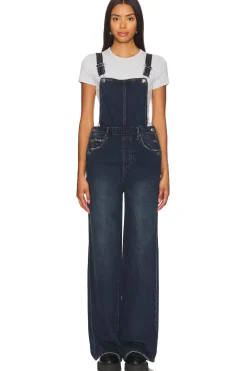 Sadie Wide Leg Overalls