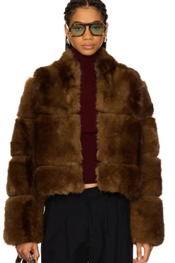 Sai Mink Short Coat