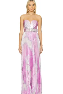 Samar Strapless Gown