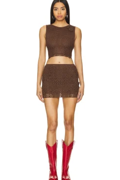 Sandia Rosette Skirt