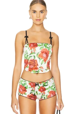 Satin Corset With Bra