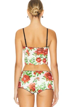 Satin Corset With Bra