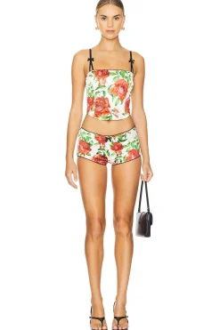 Satin Corset With Bra