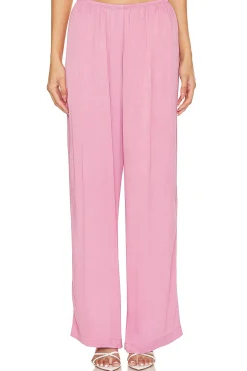 Satiny Simple Pant