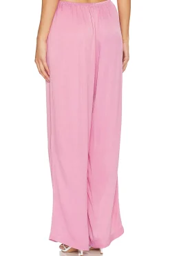 Satiny Simple Pant