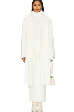 Scarf-detailed Cachet Blazer Jacket