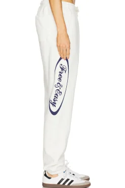 Script Heavy Fleece Sweatpants