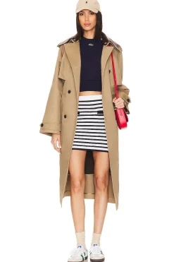 Selene Striped Skirt