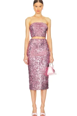 Sequin Pencil Skirt
