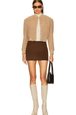 Shrunken Fleece Teddy Jacket