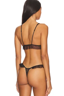 Side Ruffle Bralette