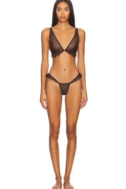 Side Ruffle Bralette