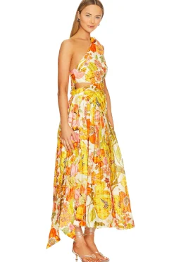 Silas One Shoulder Gown