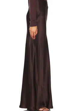 Silk Full Length Skirt