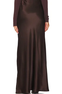 Silk Full Length Skirt