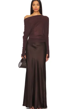 Silk Full Length Skirt