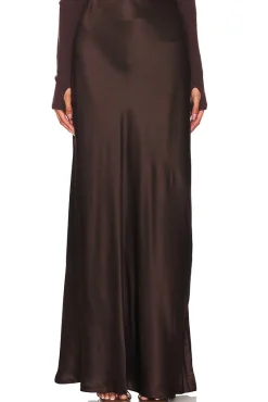 Silk Full Length Skirt